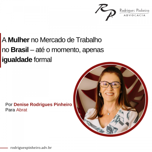 A mulher no mercado de trabalho no Brasil