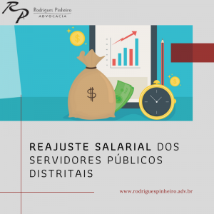 Reajuste salarial dos servidores públicos distritais