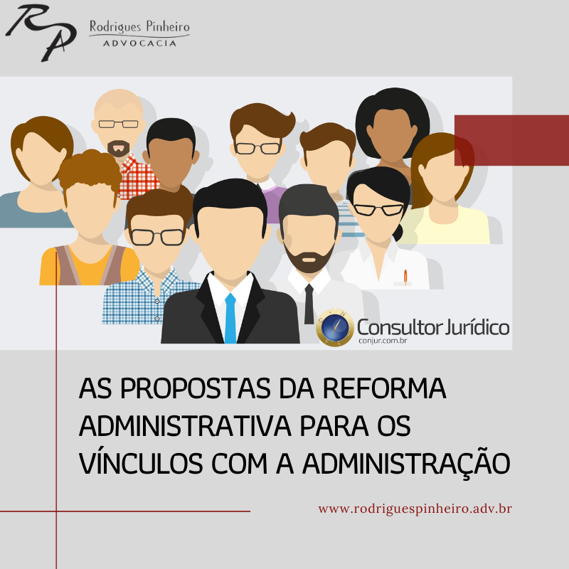 propostas da reforma administrativa para os vínculos com a Administração