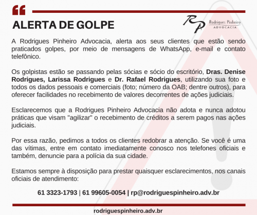 Aviso de Golpe