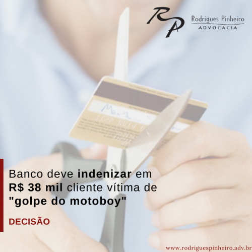 Read more about the article Banco deve indenizar cliente vítima de “golpe do motoboy”