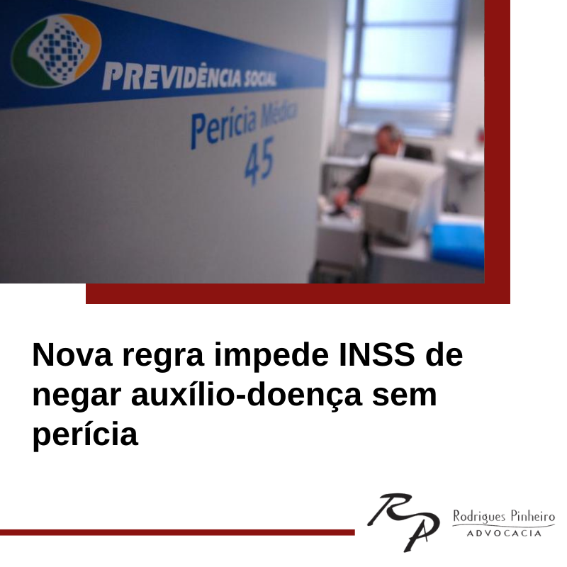 Read more about the article Nova regra auxílio-doença