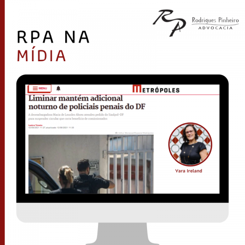 Read more about the article Liminar mantém adicional noturno de policiais penais do DF