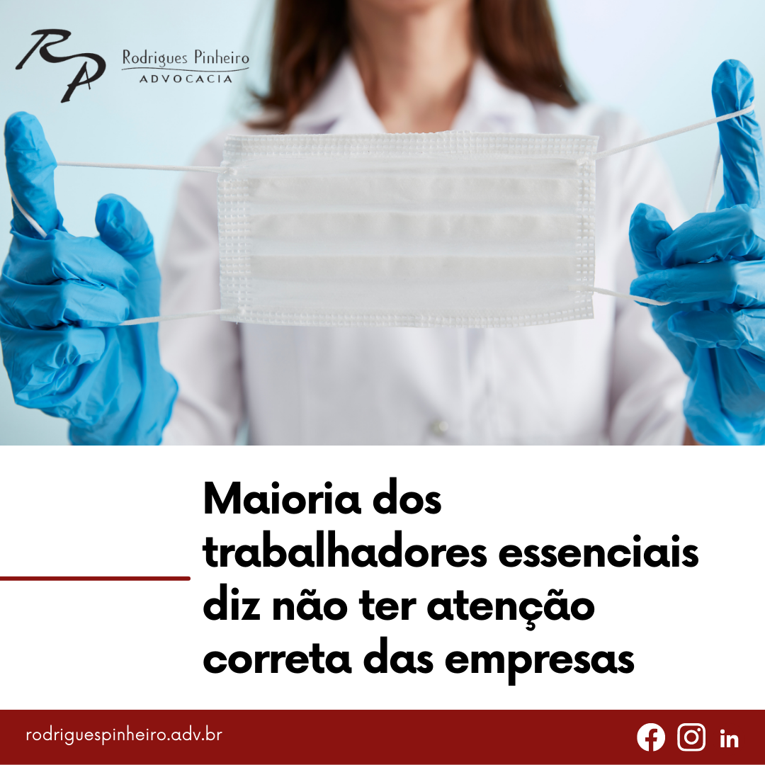 Read more about the article Maioria dos trabalhadores essenciais diz não ter atenção correta das empresas