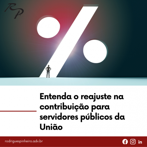 Reajuste na contribuição para servidores públicos da União