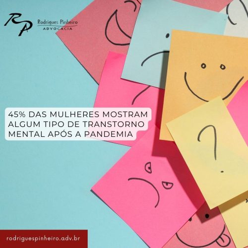 Read more about the article 45% das mulheres mostram algum tipo de transtorno mental após a pandemia